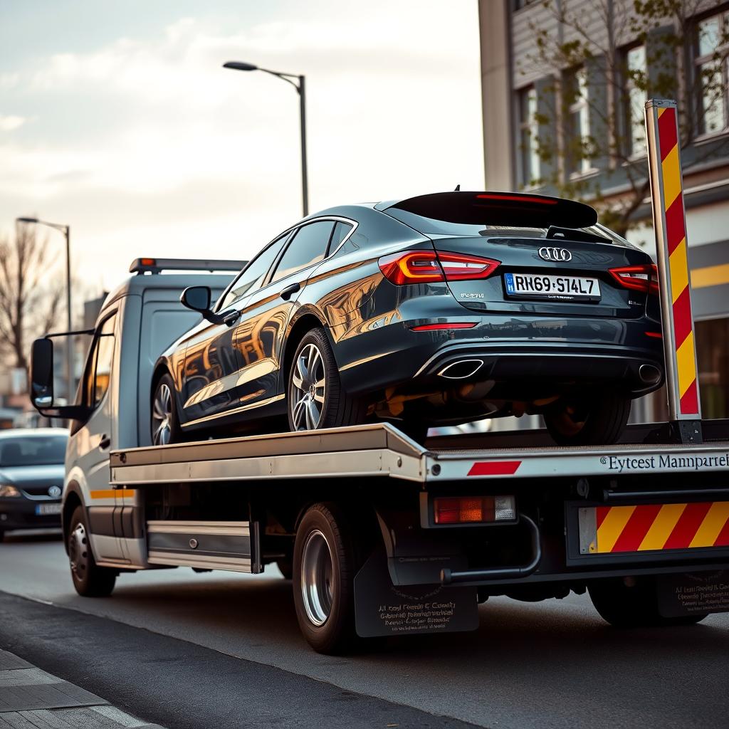 Fahrzeugtransport durch Abschleppdienst Iserlohn