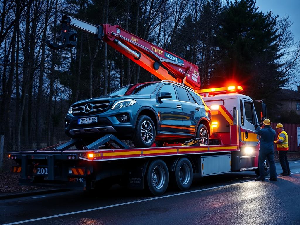 Unfallbergung vom Abschleppen-24 Abschleppdienst in Hilden