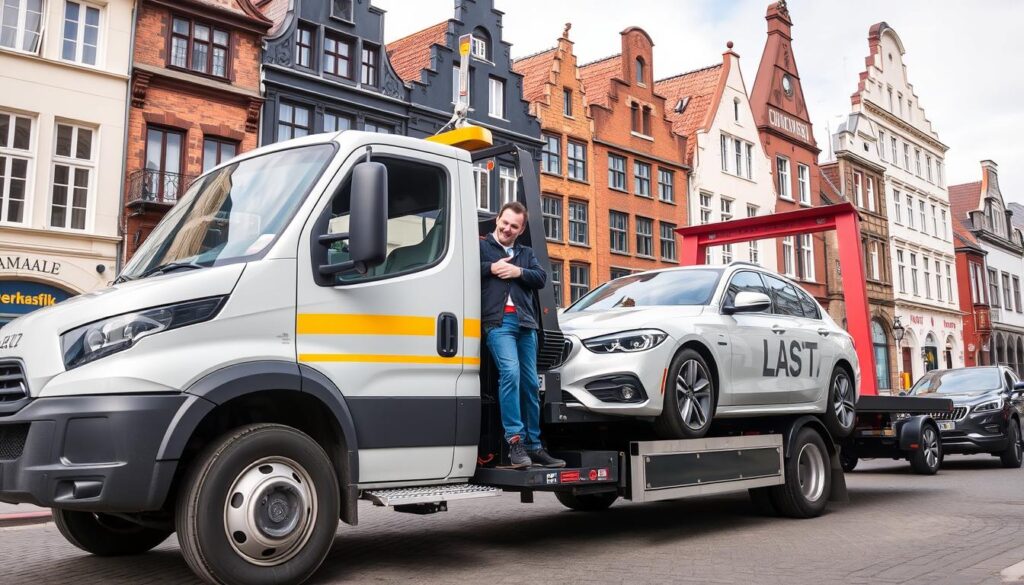 Zuverlässiger Abschleppdienst in der Düsseldorfer Altstadt im Einsatz Zuverlässiger Abschleppdienst in der Düsseldorfer Altstadt im Einsatz